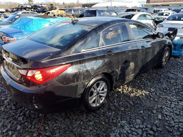 5NPEB4AC6DH721531 - 2013 HYUNDAI SONATA GLS BLACK photo 3