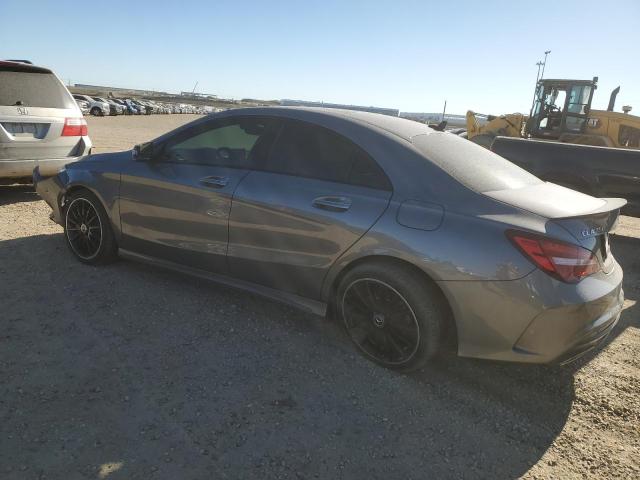WDDSJ4GB6JN696653 - 2018 MERCEDES-BENZ CLA 250 4MATIC CHARCOAL photo 2