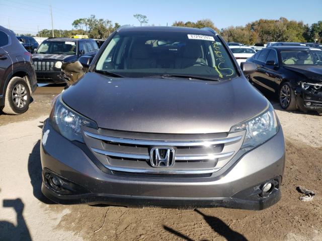 5J6RM3H70DL008032 - 2013 HONDA CR-V EXL GRAY photo 5