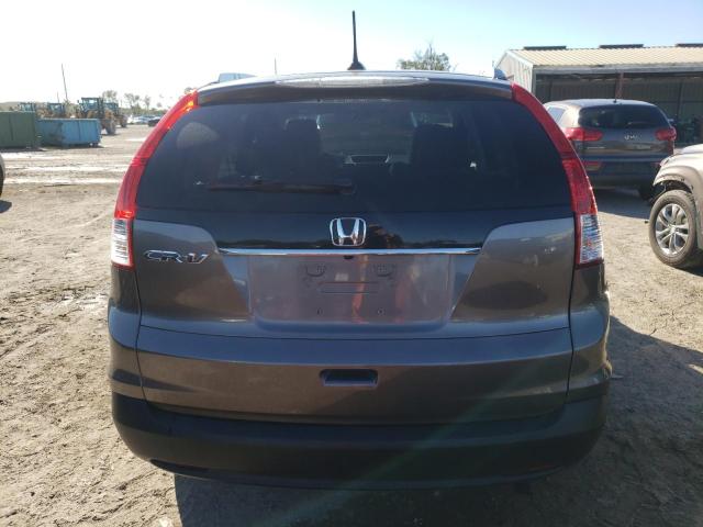 5J6RM3H70DL008032 - 2013 HONDA CR-V EXL GRAY photo 6