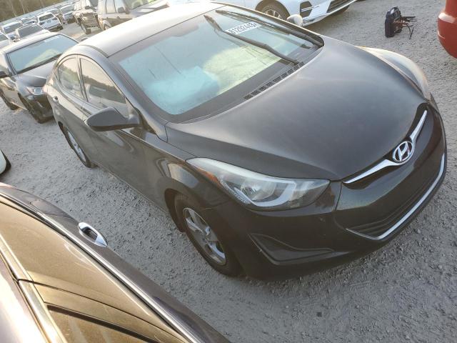 KMHDH4AE3FU415323 - 2015 HYUNDAI ELANTRA SE BLACK photo 4