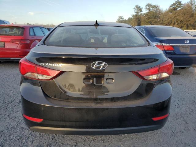 KMHDH4AE3FU415323 - 2015 HYUNDAI ELANTRA SE BLACK photo 6