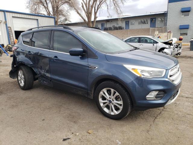 1FMCU9GD7JUA32691 - 2018 FORD ESCAPE SE BLUE photo 4