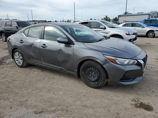 3N1AB8BV5MY304591 - 2021 NISSAN SENTRA S GRAY photo 4