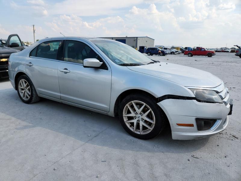 3FAHP0JG5BR172768 - 2011 FORD FUSION SEL SILVER photo 4