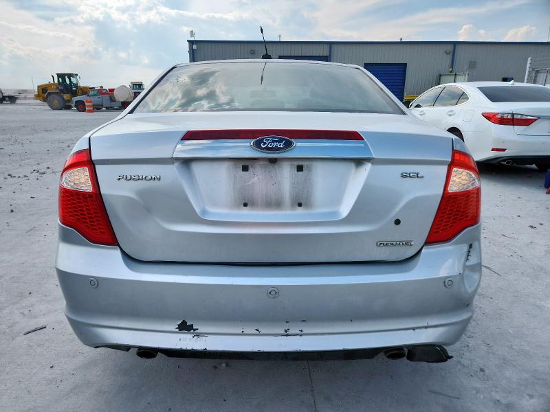 3FAHP0JG5BR172768 - 2011 FORD FUSION SEL SILVER photo 6
