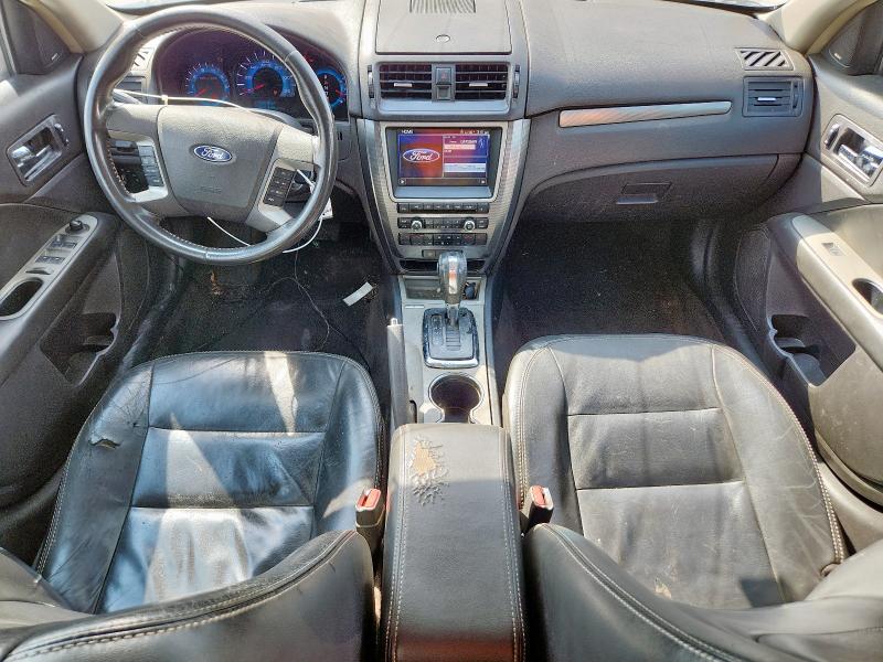 3FAHP0JG5BR172768 - 2011 FORD FUSION SEL SILVER photo 8