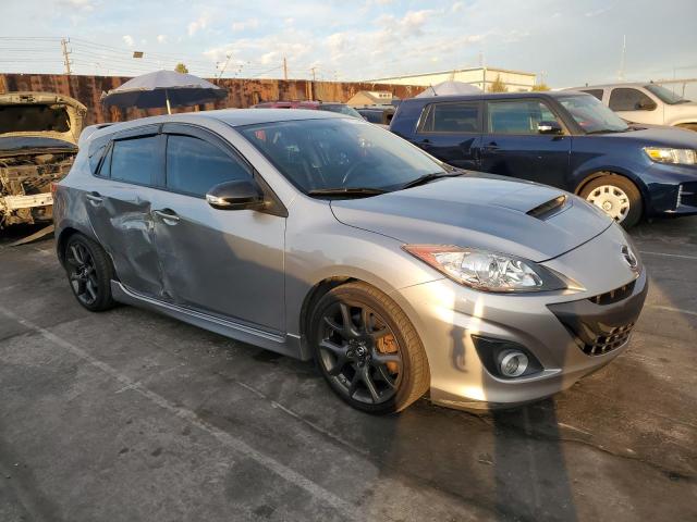 JM1BL1L43D1765160 - 2013 MAZDA SPEED 3 SILVER photo 4