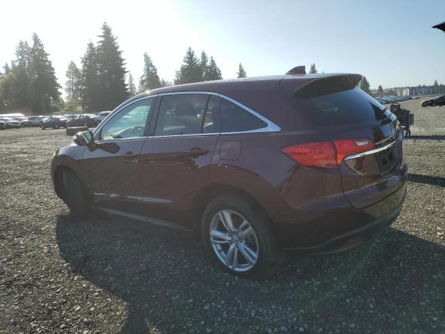 5J8TB4H36EL014313 - 2014 ACURA RDX MAROON photo 2