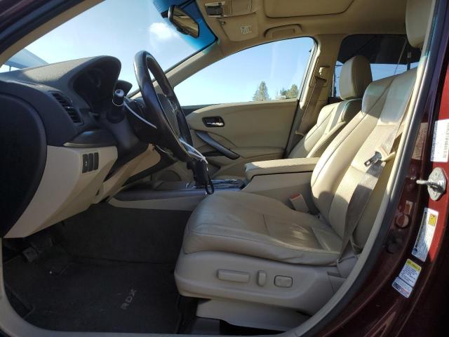 5J8TB4H36EL014313 - 2014 ACURA RDX MAROON photo 7
