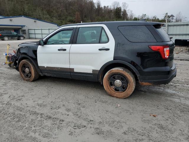 1FM5K8AR7JGC18890 - 2018 FORD EXPLORER POLICE INTERCEPTOR Bicolor foto 2