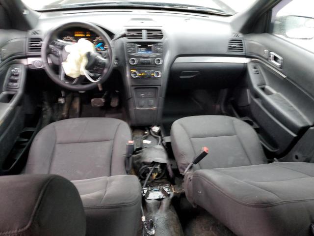 1FM5K8AR7JGC18890 - 2018 FORD EXPLORER POLICE INTERCEPTOR Bicolor foto 8