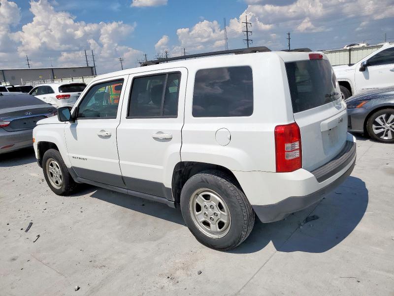 1C4NJPBA0HD145576 - 2017 JEEP PATRIOT SPORT 白色 照片 2