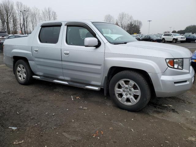 2HJYK16587H511642 - 2007 HONDA RIDGELINE RTL SILVER photo 4