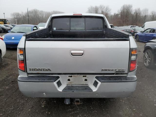 2HJYK16587H511642 - 2007 HONDA RIDGELINE RTL SILVER photo 6