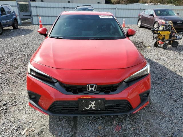 19XFL1H81PE013326 - 2023 HONDA CIVIC SPORT TOURING RED photo 5