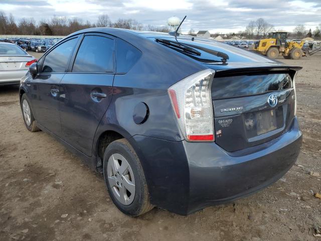 JTDKN3DU0B5334558 - 2011 TOYOTA PRIUS GRAY photo 2