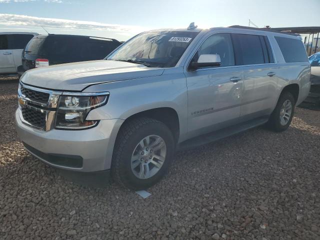 1GNSKHKC5KR124358 - 2019 CHEVROLET SUBURBAN K1500 LT SILVER photo 1