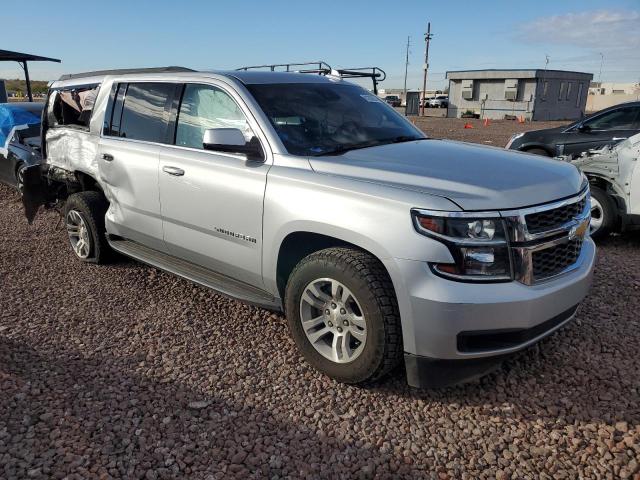 1GNSKHKC5KR124358 - 2019 CHEVROLET SUBURBAN K1500 LT SILVER photo 4