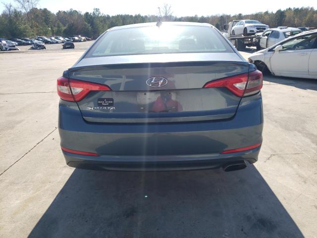 5NPE24AF9GH299317 - 2016 HYUNDAI SONATA SE BLUE photo 6