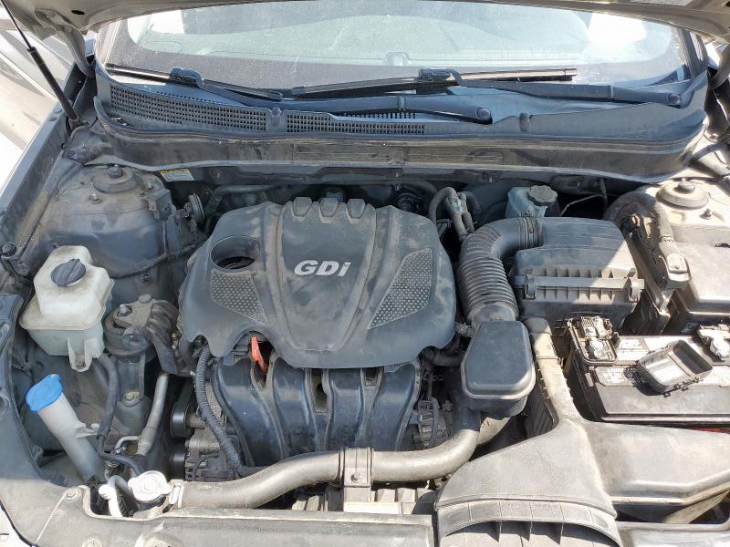 5NPEC4AC8CH427897 - 2012 HYUNDAI SONATA SE GRAY photo 11