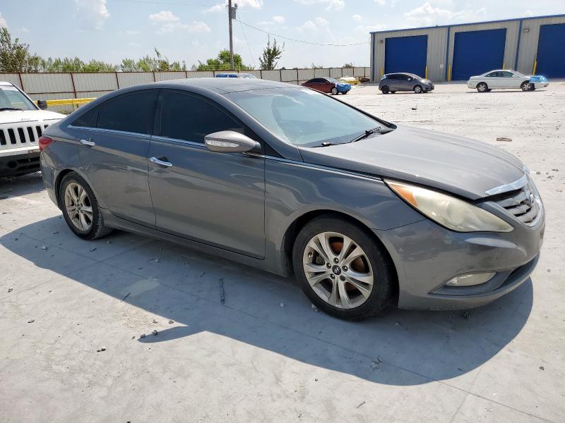 5NPEC4AC8CH427897 - 2012 HYUNDAI SONATA SE GRAY photo 4