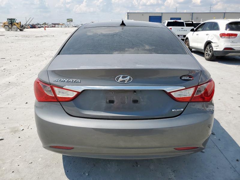 5NPEC4AC8CH427897 - 2012 HYUNDAI SONATA SE GRAY photo 6