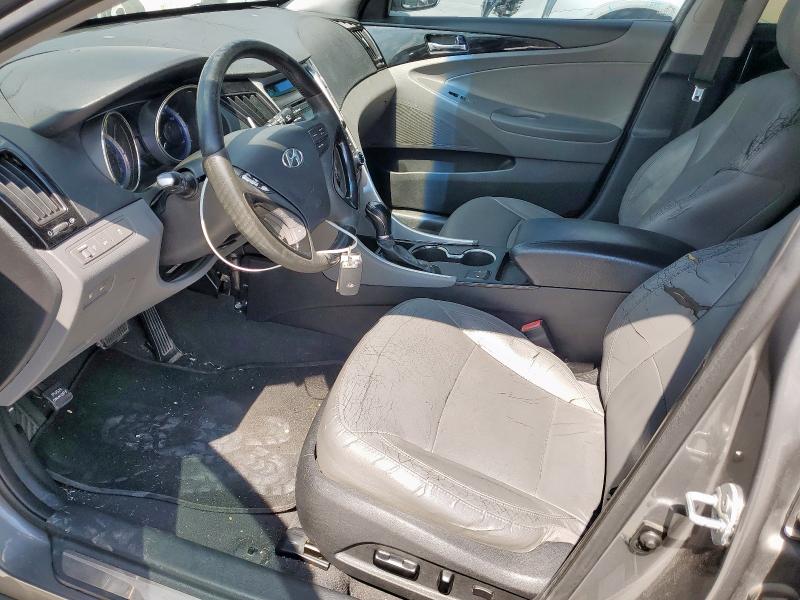 5NPEC4AC8CH427897 - 2012 HYUNDAI SONATA SE GRAY photo 7