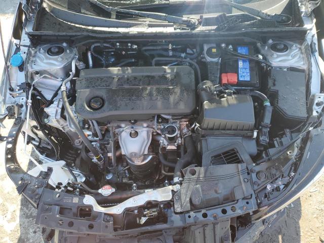 2HGFE2F21SH596624 - 2025 HONDA CIVIC LX SILVER photo 11