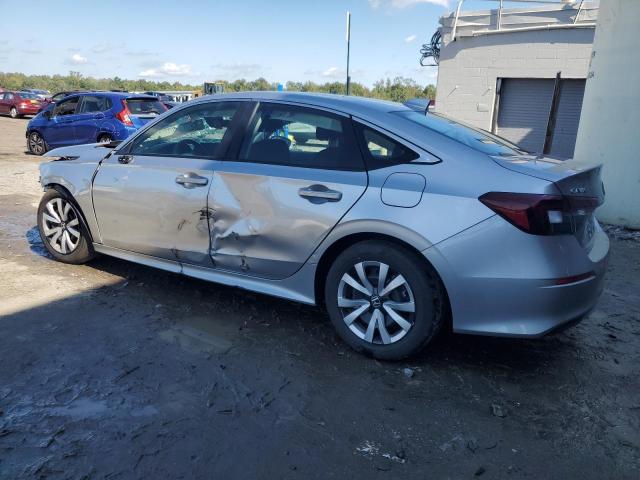 2HGFE2F21SH596624 - 2025 HONDA CIVIC LX SILVER photo 2