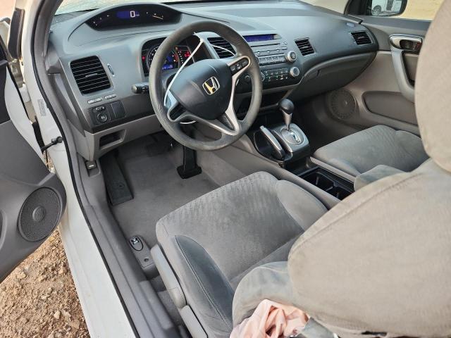 2HGFG1B60AH517777 - 2010 HONDA CIVIC LX WHITE photo 8