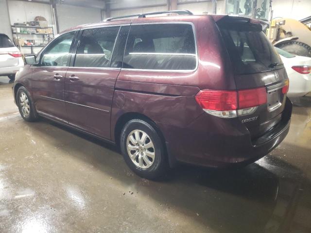 5FNRL38688B410194 - 2008 HONDA ODYSSEY EXL BURGUNDY photo 2