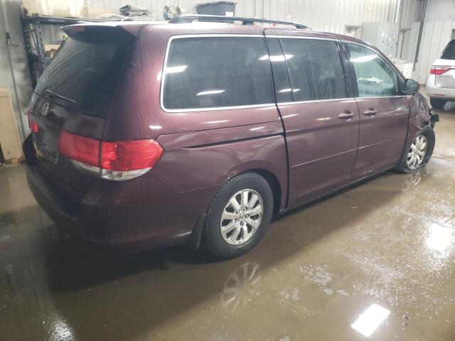 5FNRL38688B410194 - 2008 HONDA ODYSSEY EXL BURGUNDY photo 3