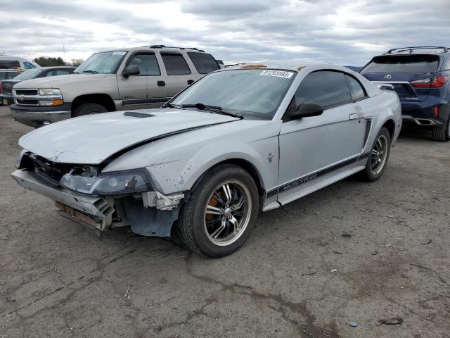 1FAFP40412F125725 - 2002 FORD MUSTANG SILVER photo 1