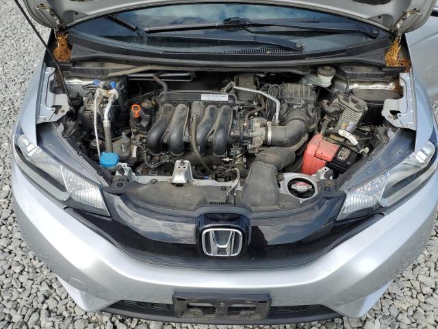 3HGGK5G57FM707322 - 2015 HONDA FIT LX SILVER photo 11