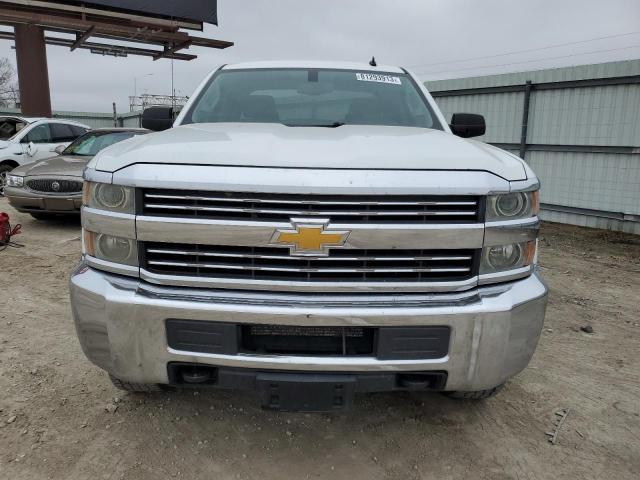 1GC2KUEGXFZ125611 - 2015 CHEVROLET SILVERADO K2500 HEAVY DUTY WHITE photo 5