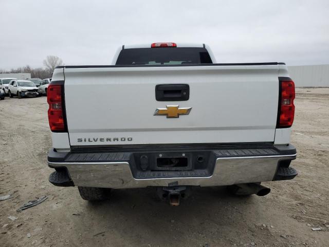 1GC2KUEGXFZ125611 - 2015 CHEVROLET SILVERADO K2500 HEAVY DUTY WHITE photo 6