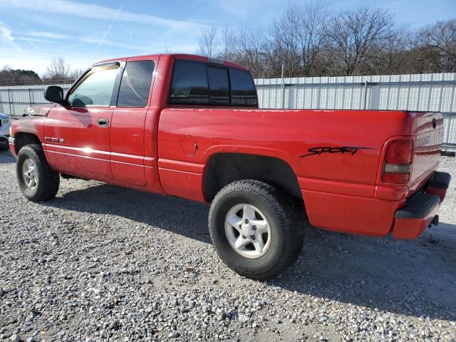 1B7HF13ZXWJ178311 - 1998 DODGE RAM 1500 RED photo 2