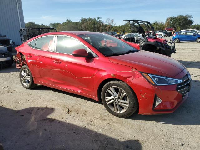 5NPD84LF0LH561954 - 2020 HYUNDAI ELANTRA SEL RED photo 4