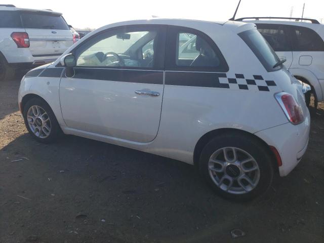 3C3CFFAR9CT124727 - 2012 FIAT 500 POP WHITE photo 2