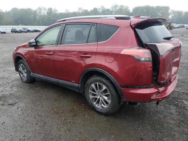 JTMRJREV5HD087427 - 2017 TOYOTA RAV4 HV LE წითელი ფოტო 2