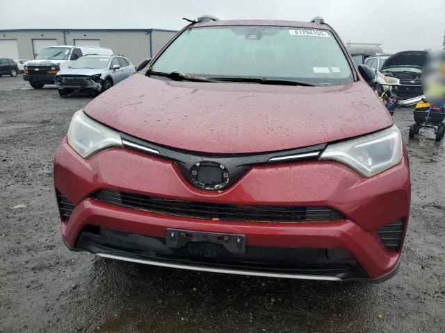 JTMRJREV5HD087427 - 2017 TOYOTA RAV4 HV LE წითელი ფოტო 5