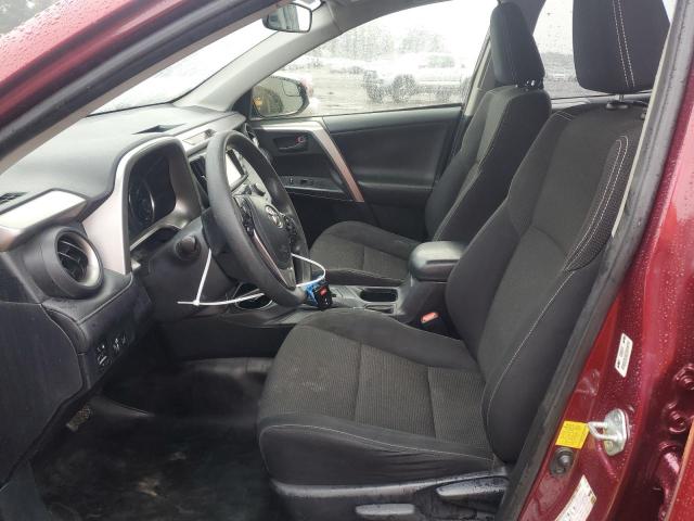 JTMRJREV5HD087427 - 2017 TOYOTA RAV4 HV LE წითელი ფოტო 7