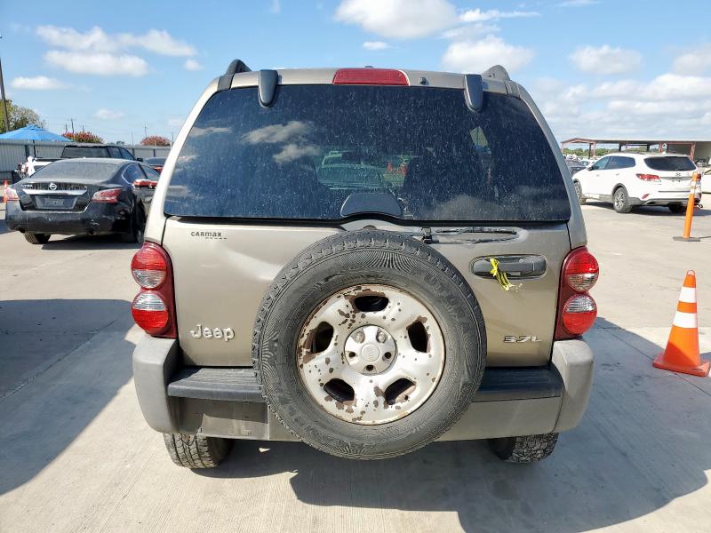 1J4GK48KX7W605506 - 2007 JEEP LIBERTY SPORT Світло-коричневий фото 6