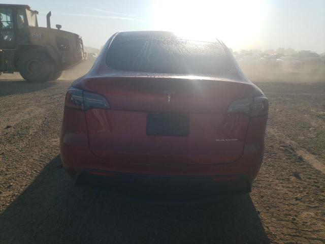 7SAYGDEE5RA255655 - 2024 TESLA MODEL Y Կարմիր լուսանկար 6