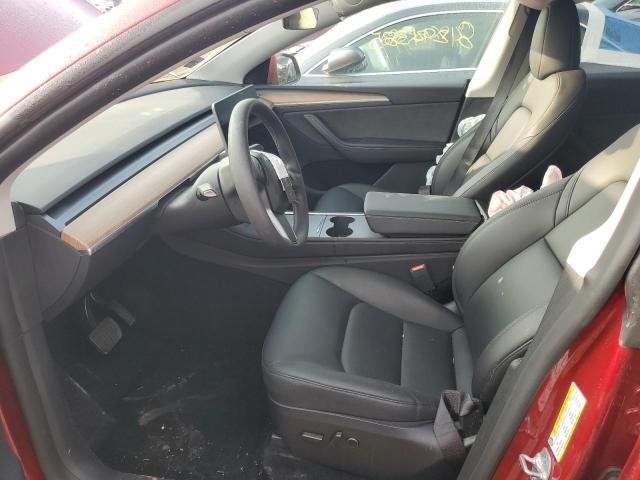 7SAYGDEE5RA255655 - 2024 TESLA MODEL Y Կարմիր լուսանկար 7