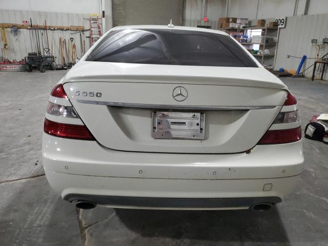 WDDNG71X47A093122 - 2007 MERCEDES-BENZ S 550 WHITE photo 6