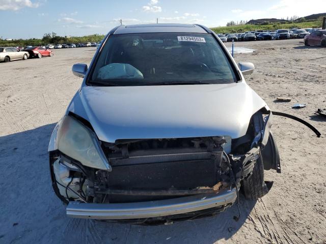 5J6RE38759L020648 - 2009 HONDA CR-V EXL SILVER photo 5