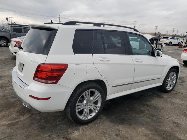 WDCGG8JB3EG203076 - 2014 MERCEDES-BENZ GLK 350 4MATIC WHITE photo 3