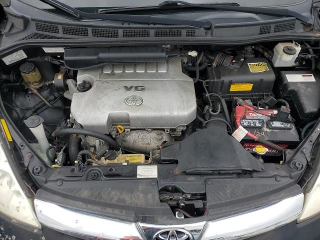 5TDYK4CC0AS337549 - 2010 TOYOTA SIENNA XLE Қара фото 12